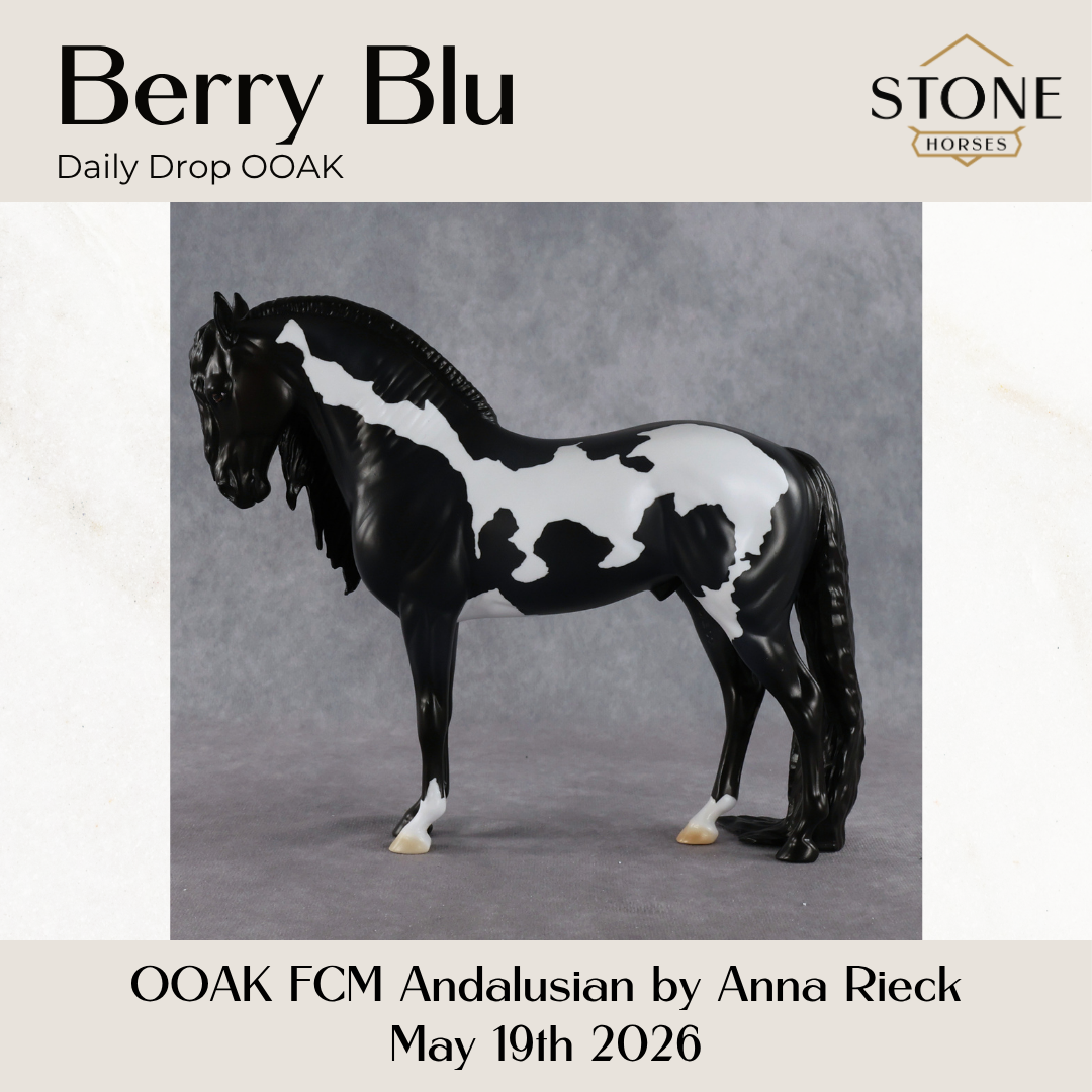 Berry Blu OOAK FCM Andalusian by Anna Rieck DDOOAKs26