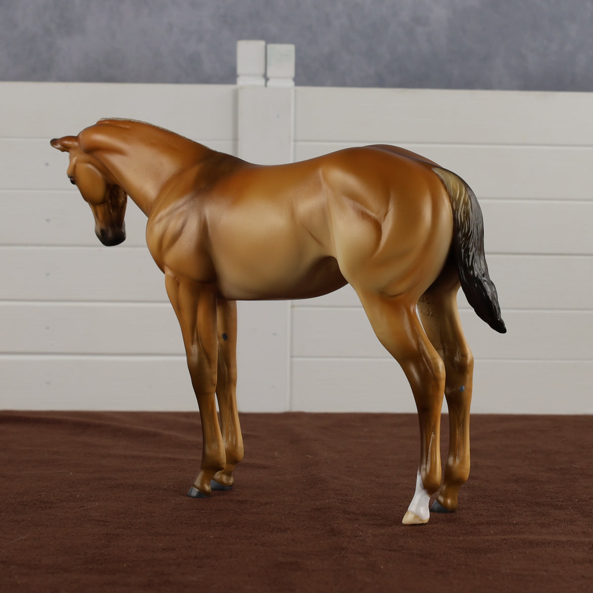Beverly Peaches OOAK EFCM Stock Horse Weanling by Tiffany Purdy GS26