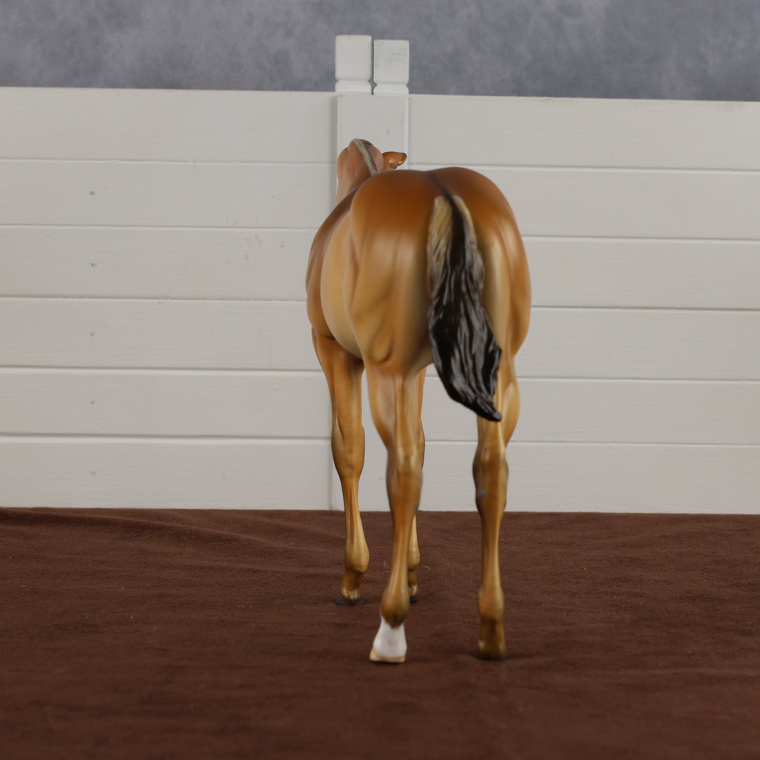 Beverly Peaches OOAK EFCM Stock Horse Weanling by Tiffany Purdy GS26