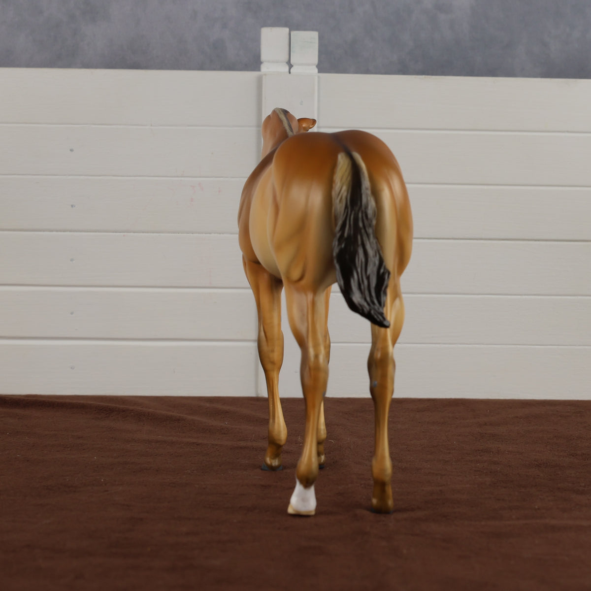 Beverly Peaches OOAK EFCM Stock Horse Weanling by Tiffany Purdy GS26