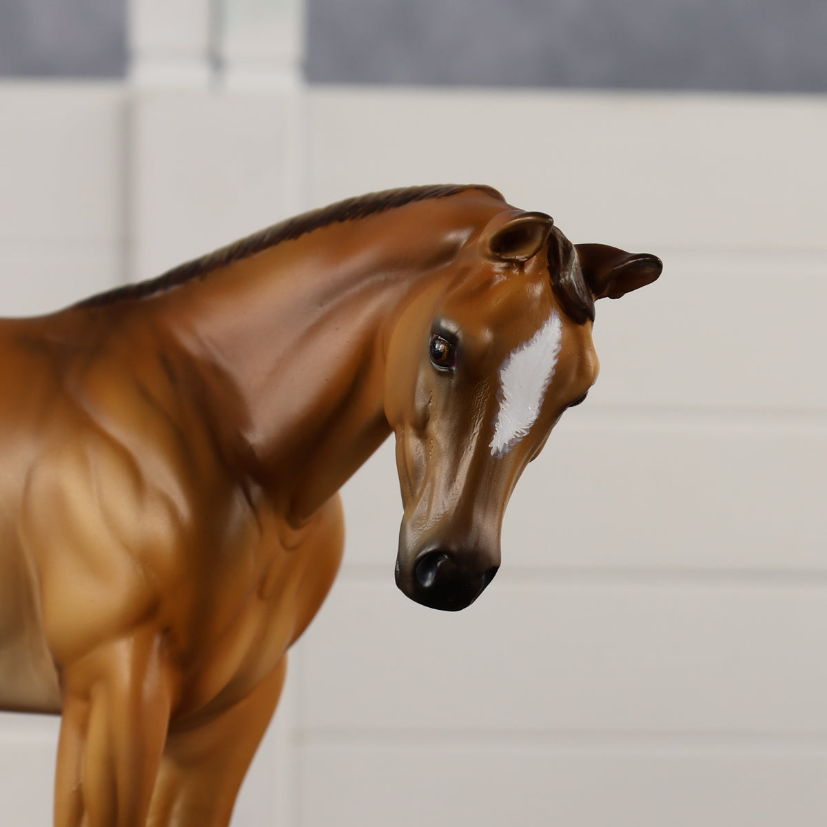 Beverly Peaches OOAK EFCM Stock Horse Weanling by Tiffany Purdy GS26