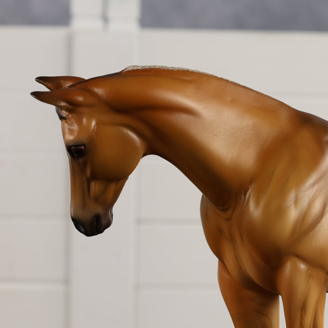 Beverly Peaches OOAK EFCM Stock Horse Weanling by Tiffany Purdy GS26