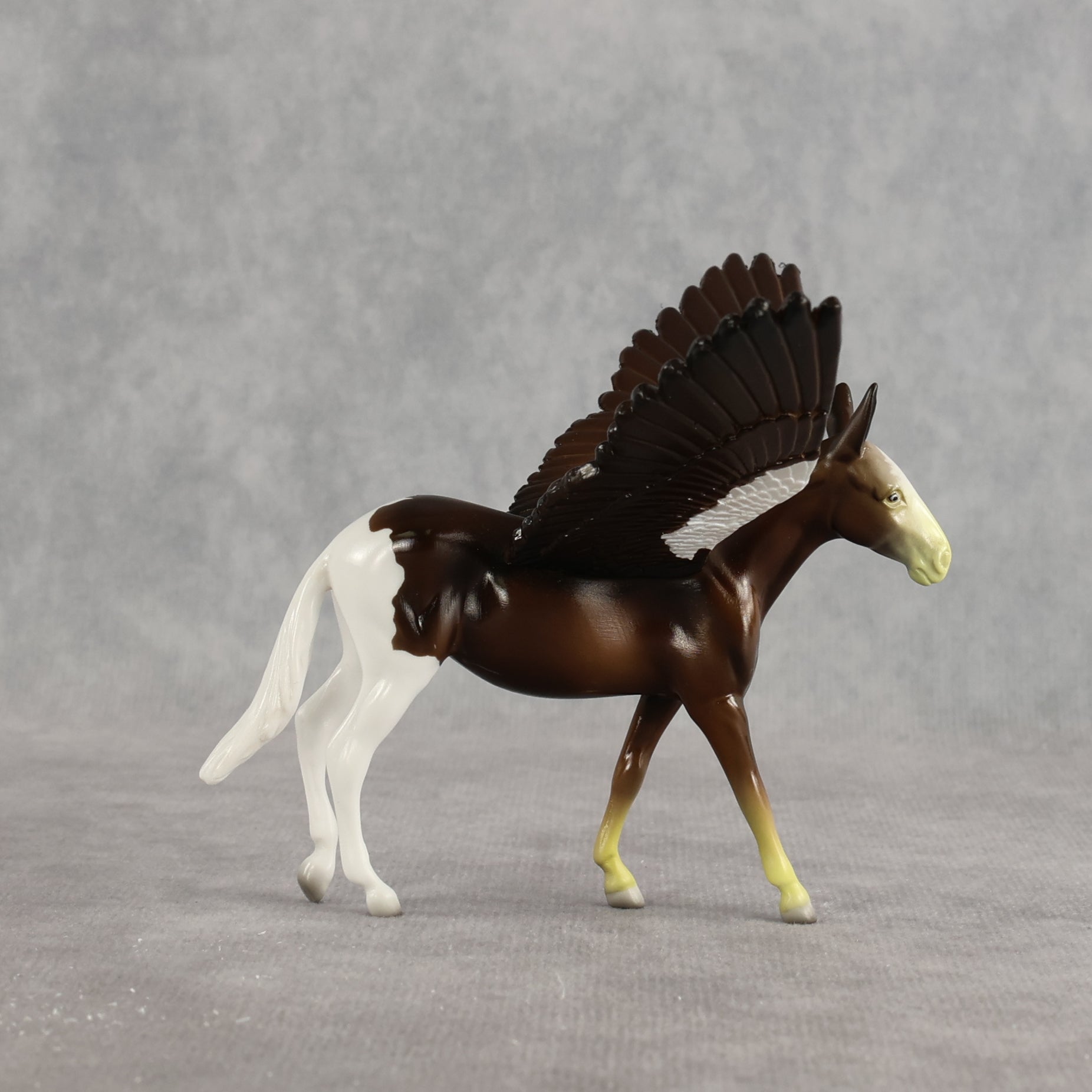 Big Bird OOAK FCM Chip Mule by Angela Marleau FTF26