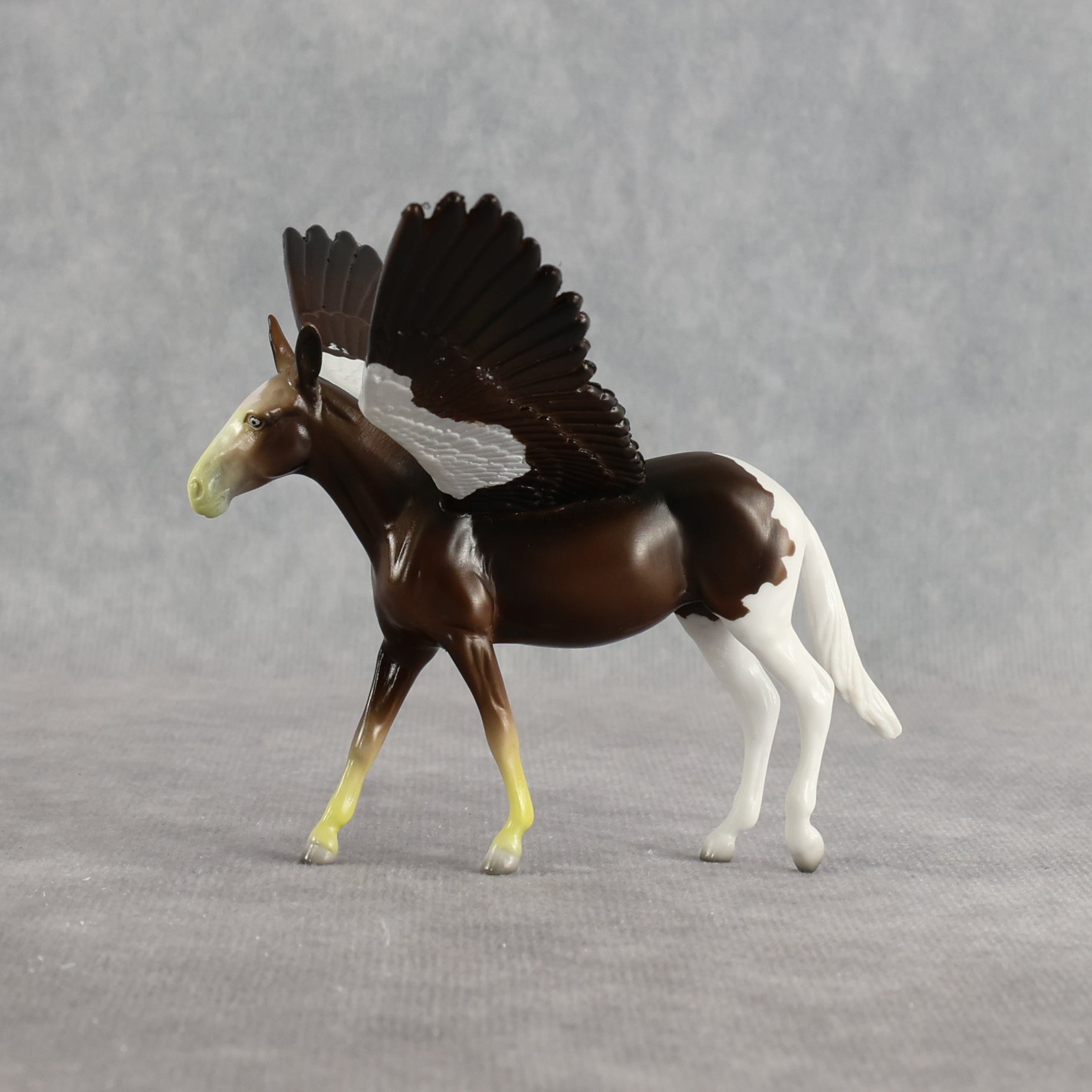 Big Bird OOAK FCM Chip Mule by Angela Marleau FTF26