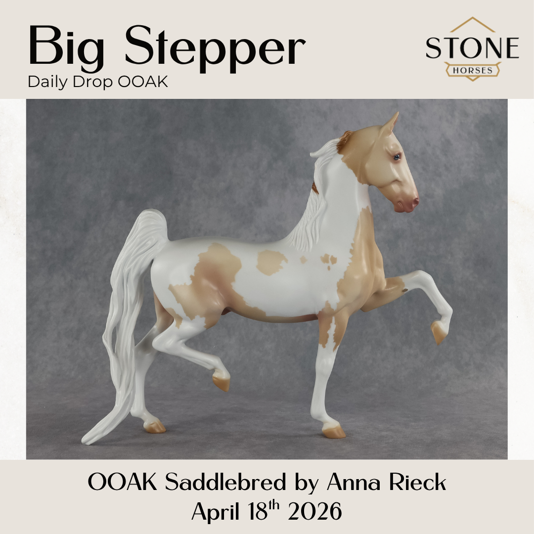 Big Stepper OOAK Saddlebred by Anna Rieck DDOOAKs26