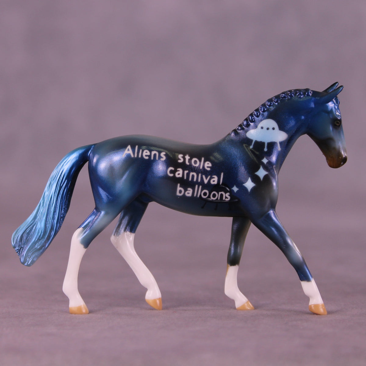 Bigfoot Exists  OOAK Chip Warmblood by Kike (Enrique) Duarte MM25 Group C