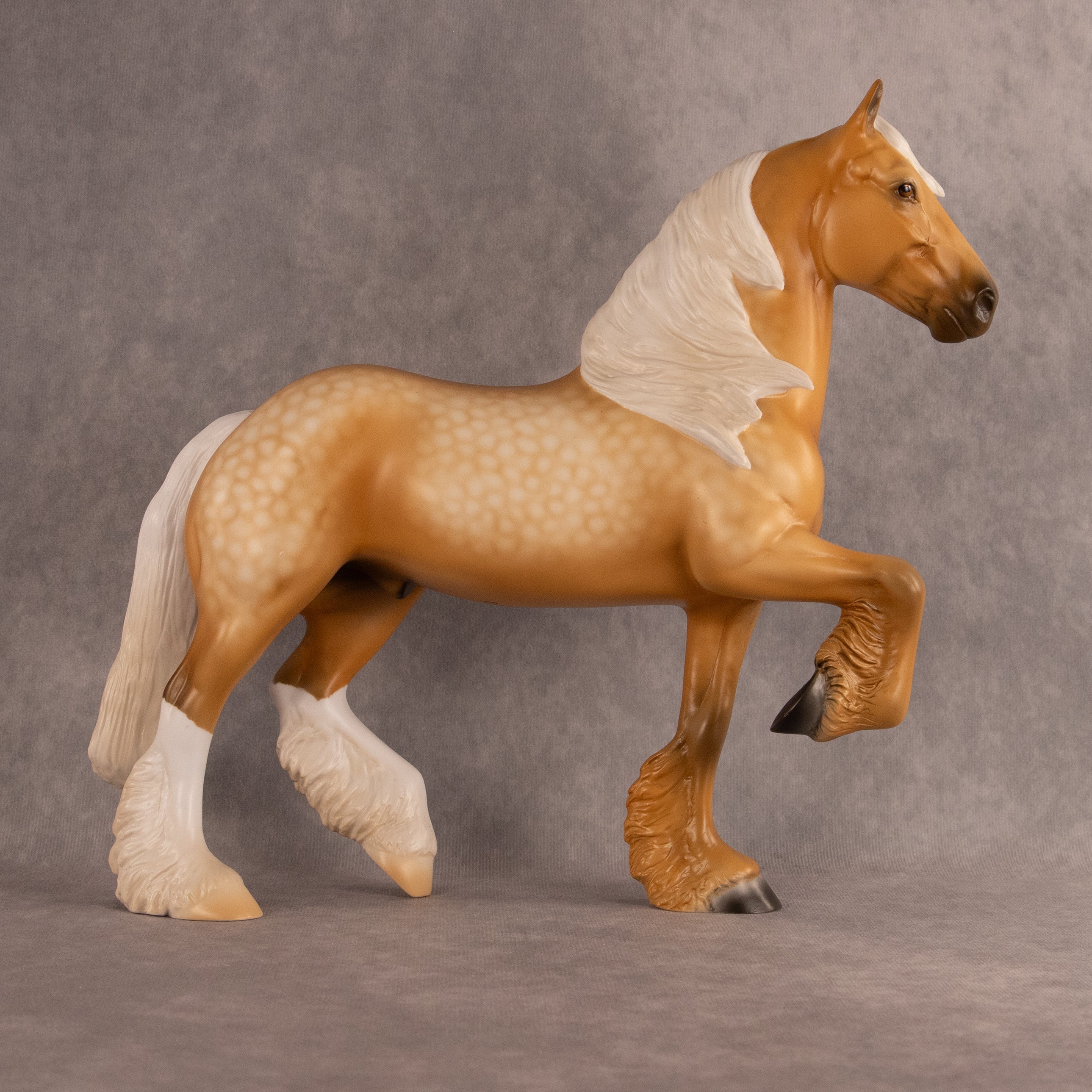 Binx OOAK FCM Trotting Drafter by Madi Wiseman EQ26