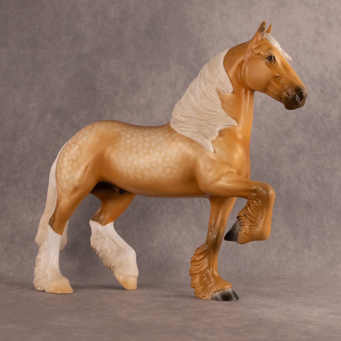 Binx OOAK FCM Trotting Drafter by Madi Wiseman EQ26