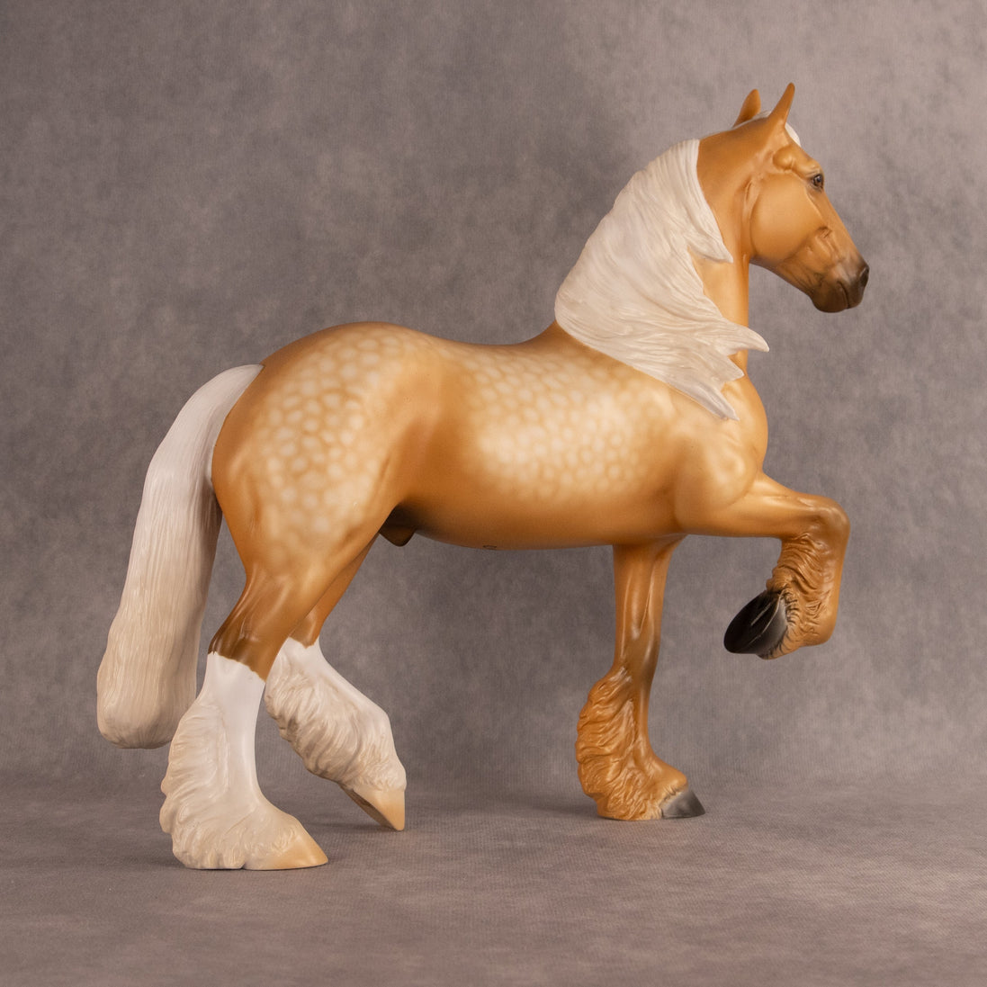 Binx OOAK FCM Trotting Drafter by Madi Wiseman EQ26