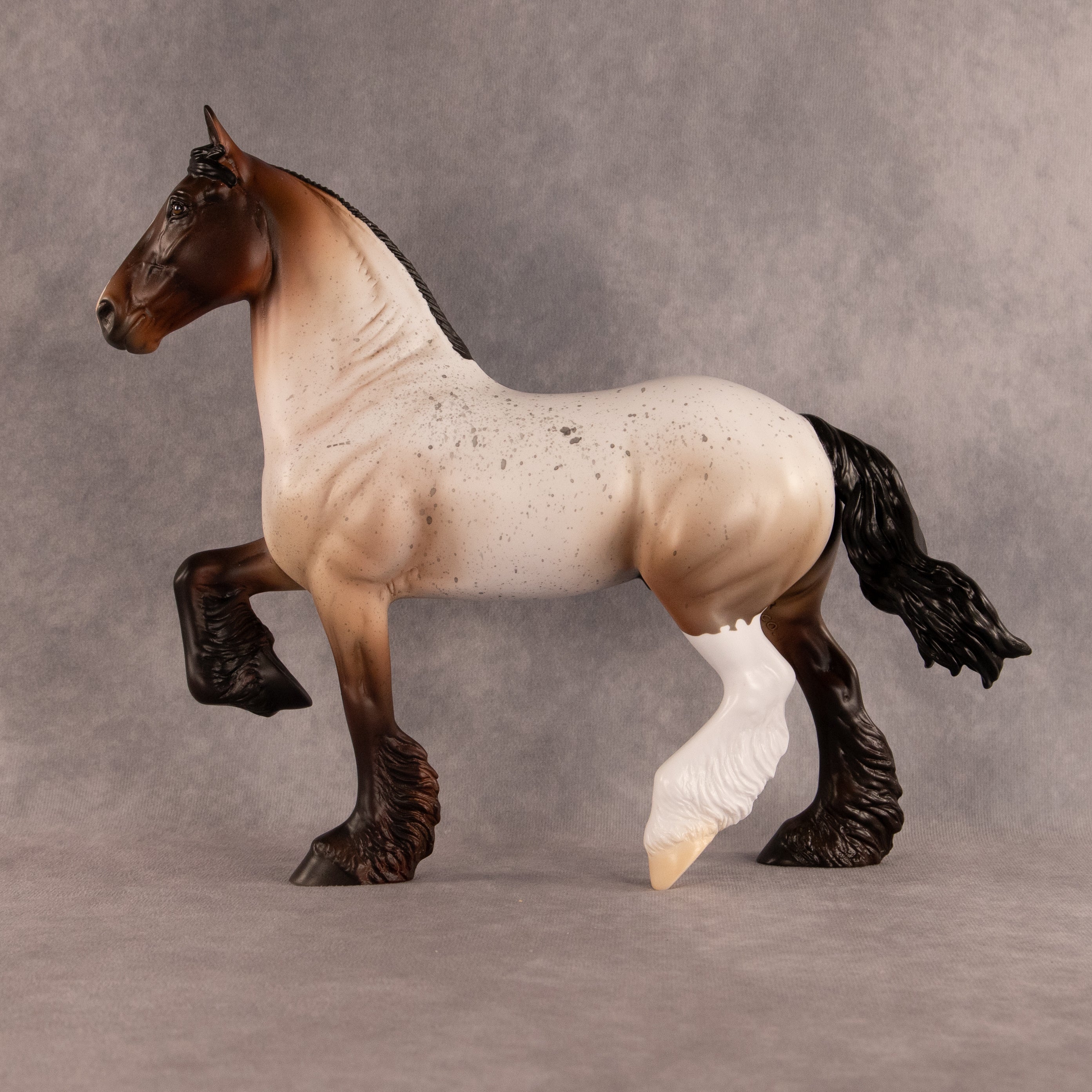Birthday Boy-o OOAK FCM Trotting Drafter by Alex Fortman EQ26