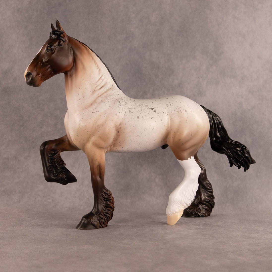 Birthday Boy-o OOAK FCM Trotting Drafter by Alex Fortman EQ26