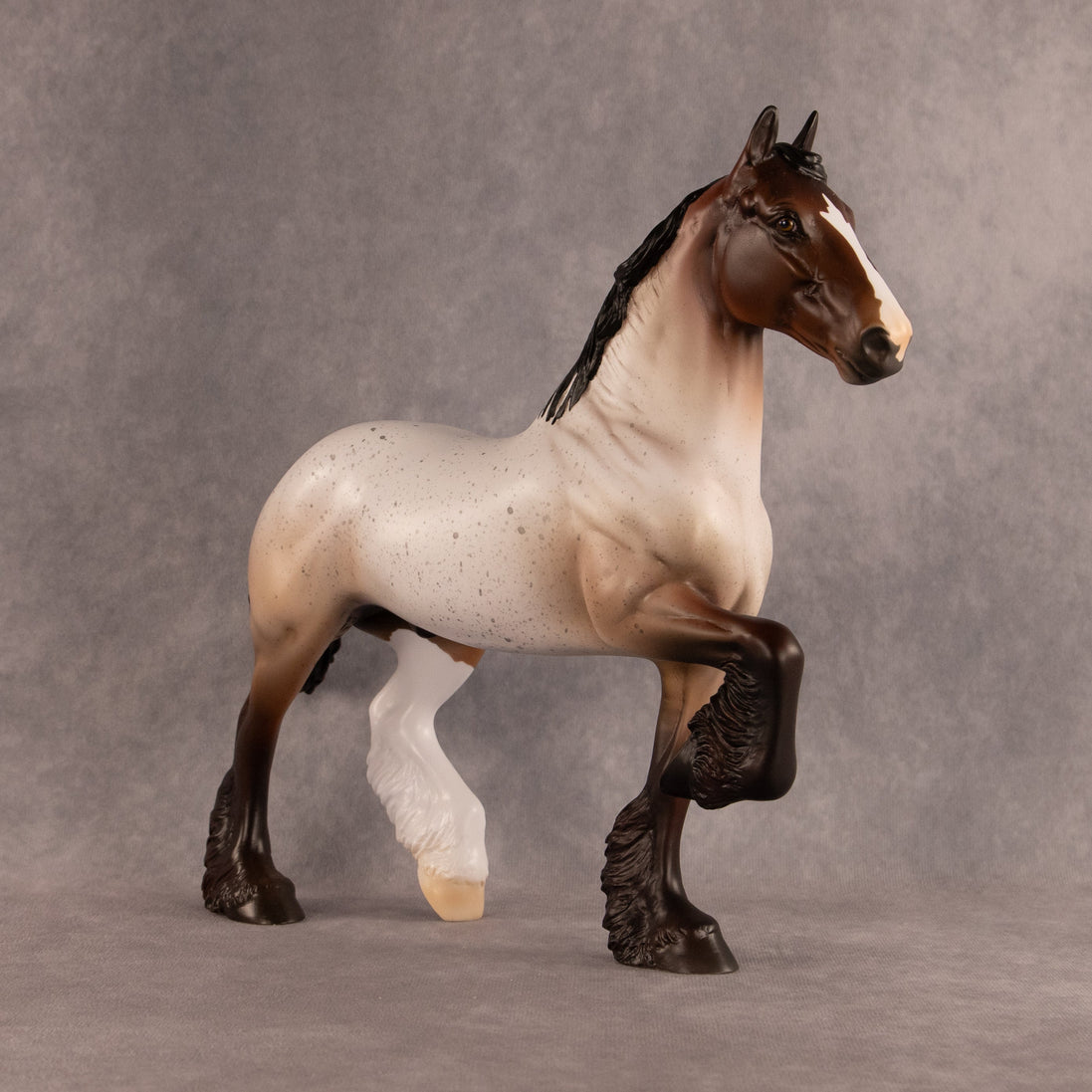 Birthday Boy-o OOAK FCM Trotting Drafter by Alex Fortman EQ26