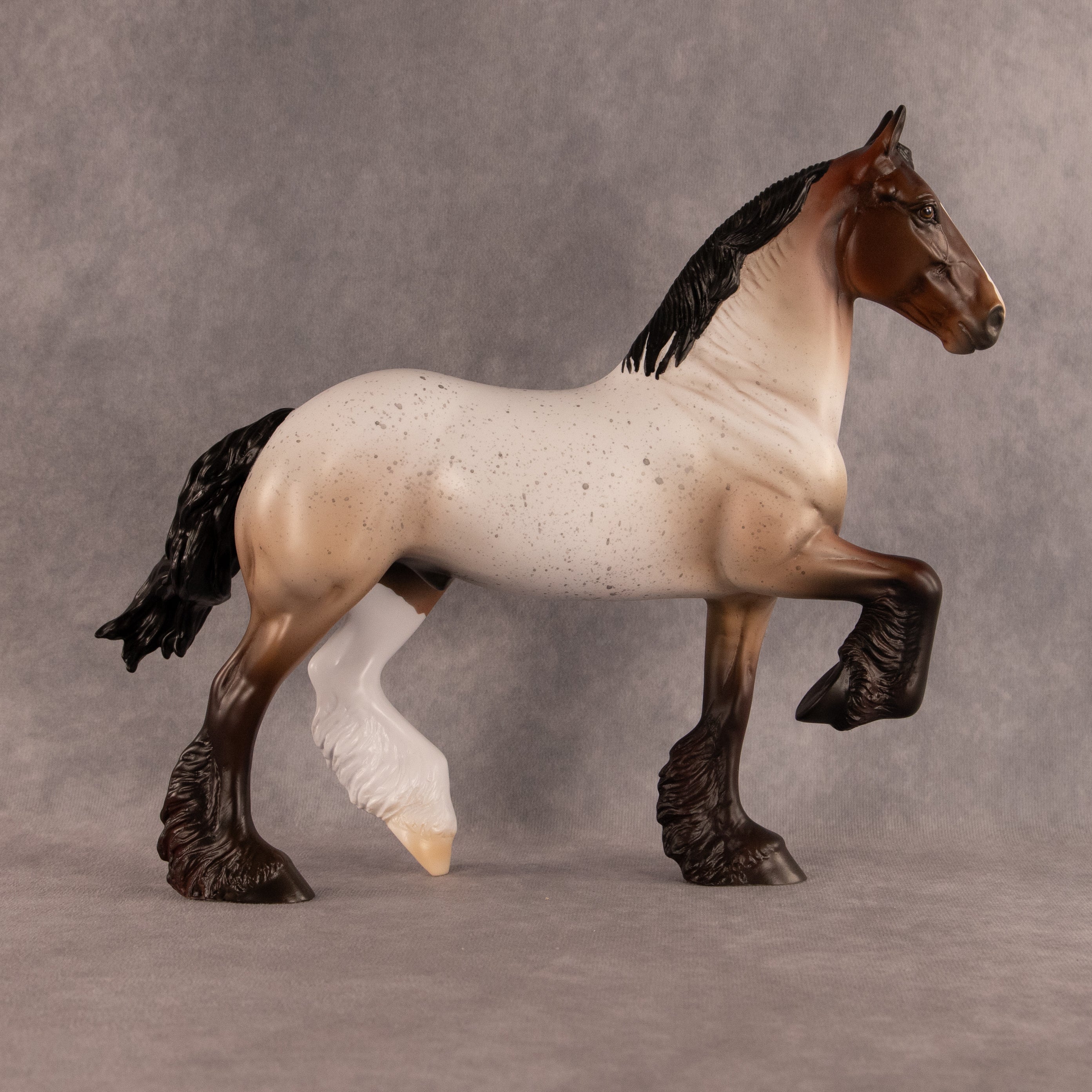 Birthday Boy-o OOAK FCM Trotting Drafter by Alex Fortman EQ26