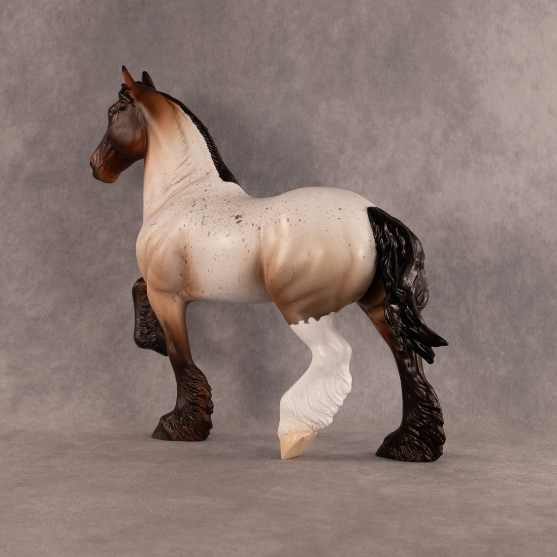 Birthday Boy-o OOAK FCM Trotting Drafter by Alex Fortman EQ26