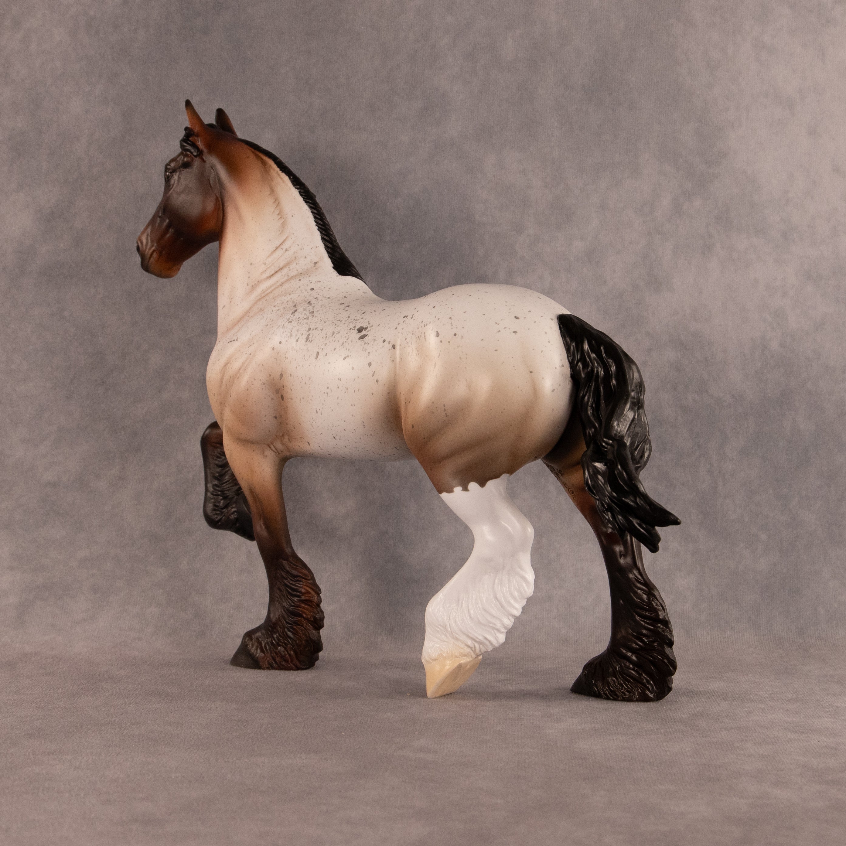 Birthday Boy-o OOAK FCM Trotting Drafter by Alex Fortman EQ26