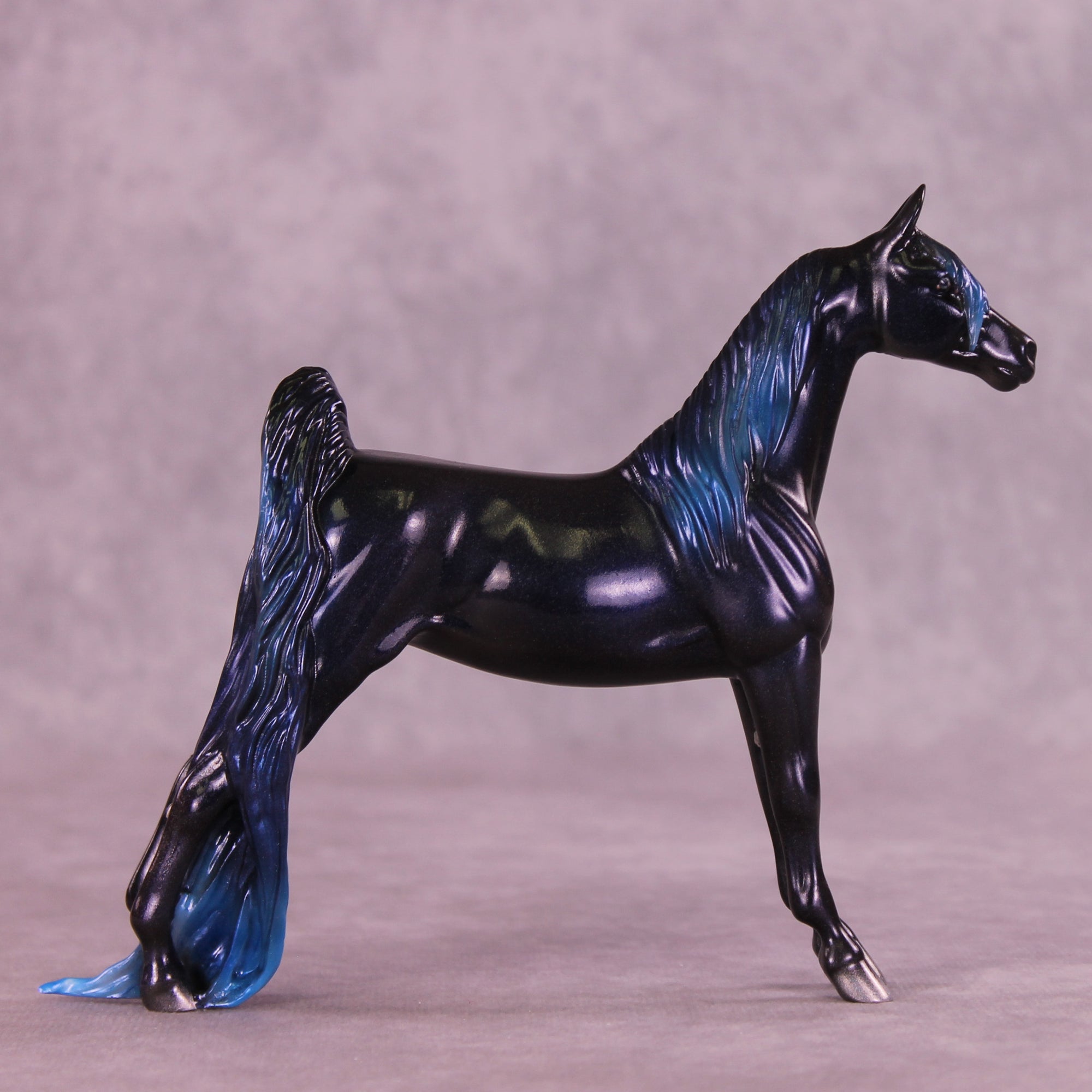 Blue Bean OOAK EFCM Pebble Saddlebred by Pernille Forsberg Bøjsen GS1125