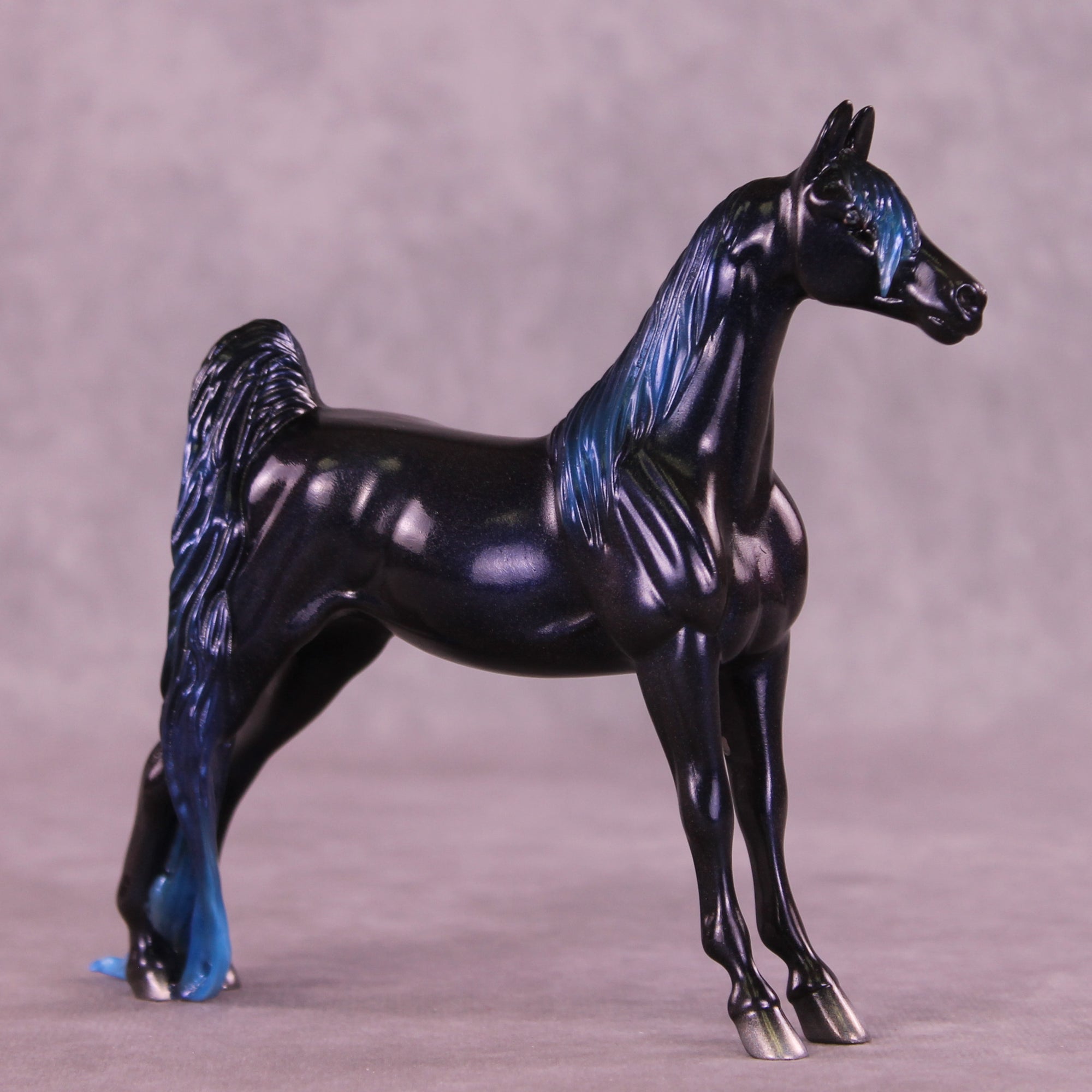Blue Bean OOAK EFCM Pebble Saddlebred by Pernille Forsberg Bøjsen GS1125