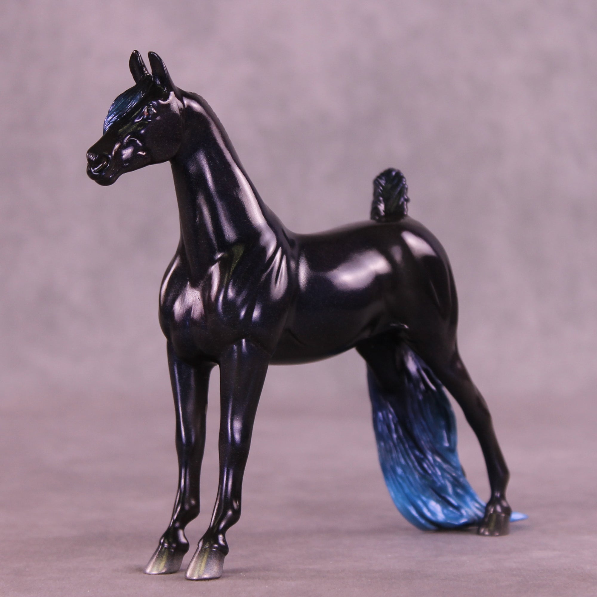 Blue Bean OOAK EFCM Pebble Saddlebred by Pernille Forsberg Bøjsen GS1125
