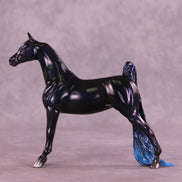 Blue Bean OOAK EFCM Pebble Saddlebred by Pernille Forsberg Bøjsen GS1125