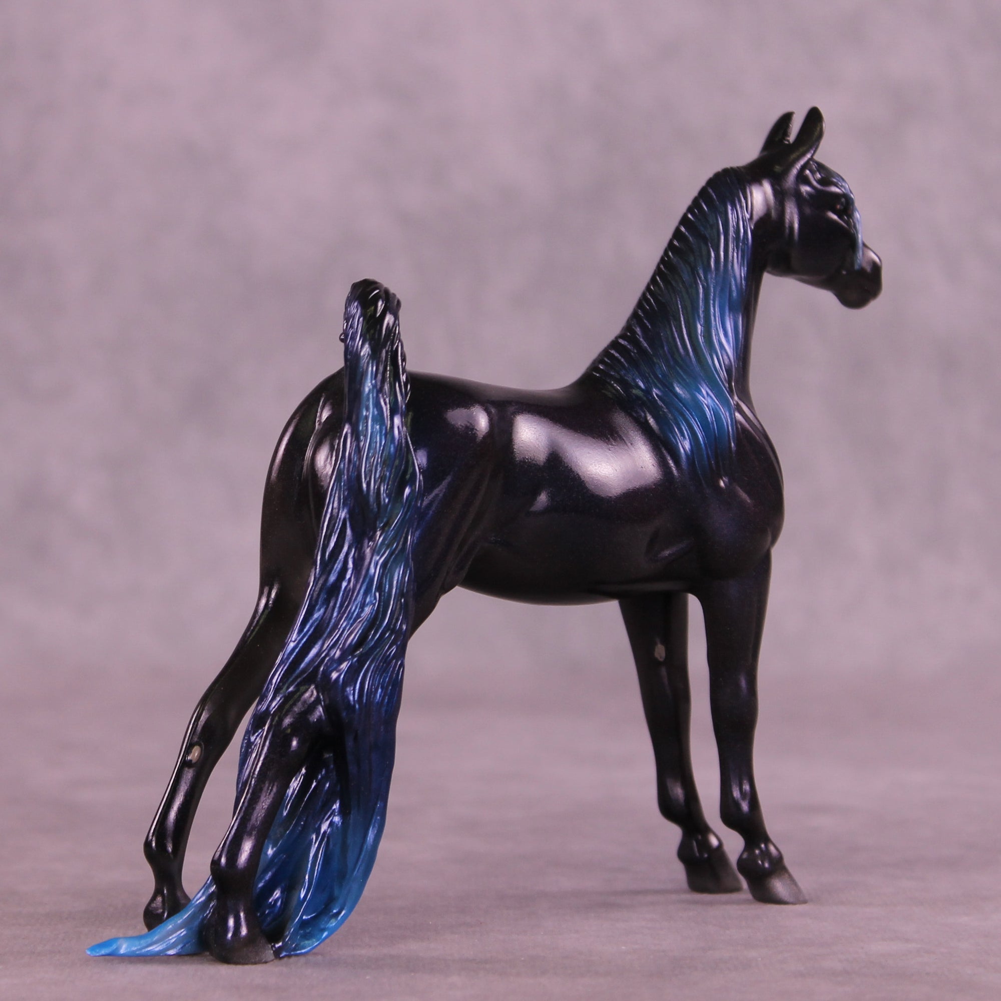 Blue Bean OOAK EFCM Pebble Saddlebred by Pernille Forsberg Bøjsen GS1125