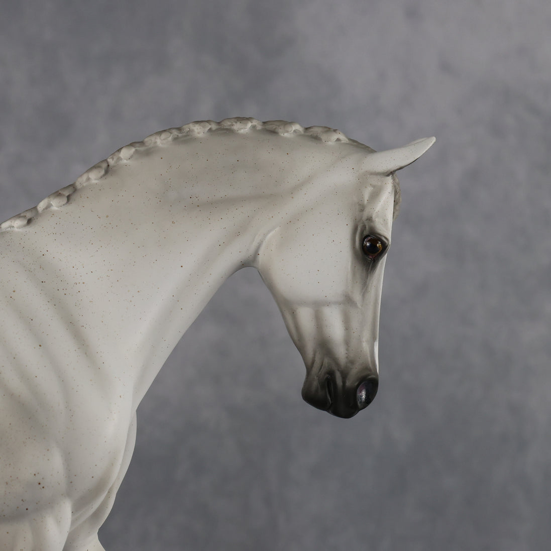 Blue Steel OOAK EFCM Thoroughbred by Tiffany Purdy MM26