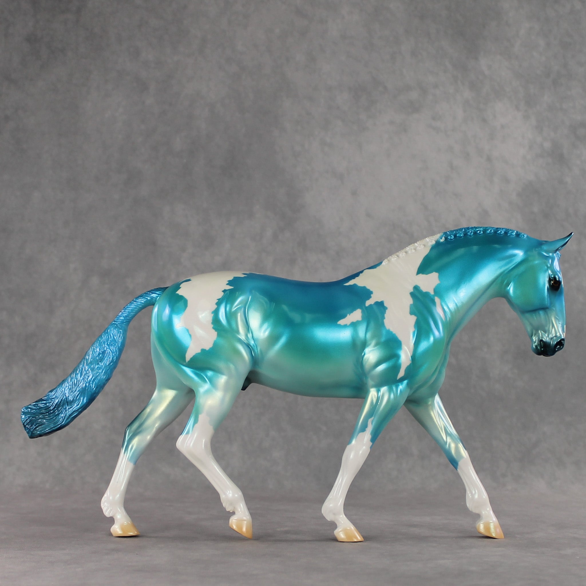 Blue Hombre OOAK FCM Irish Draught by Erin Corbett VV26
