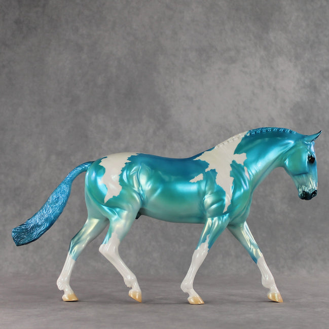 Blue Hombre OOAK FCM Irish Draught by Erin Corbett VV26