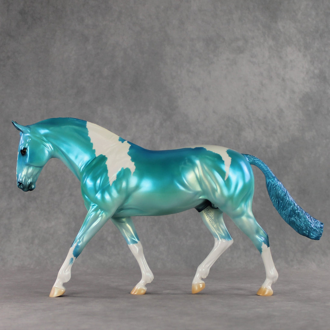 Blue Hombre OOAK FCM Irish Draught by Erin Corbett VV26