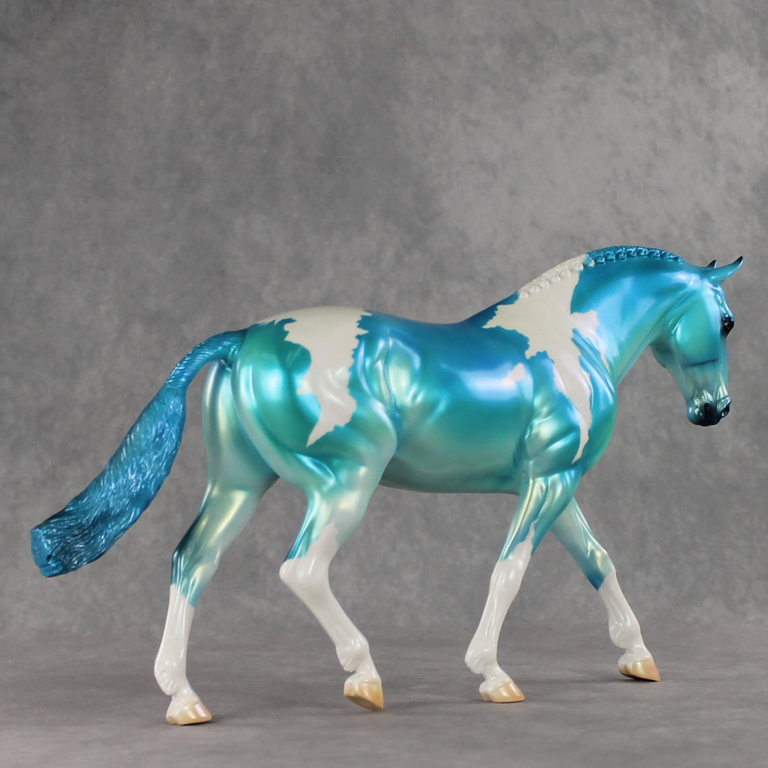 Blue Hombre OOAK FCM Irish Draught by Erin Corbett VV26
