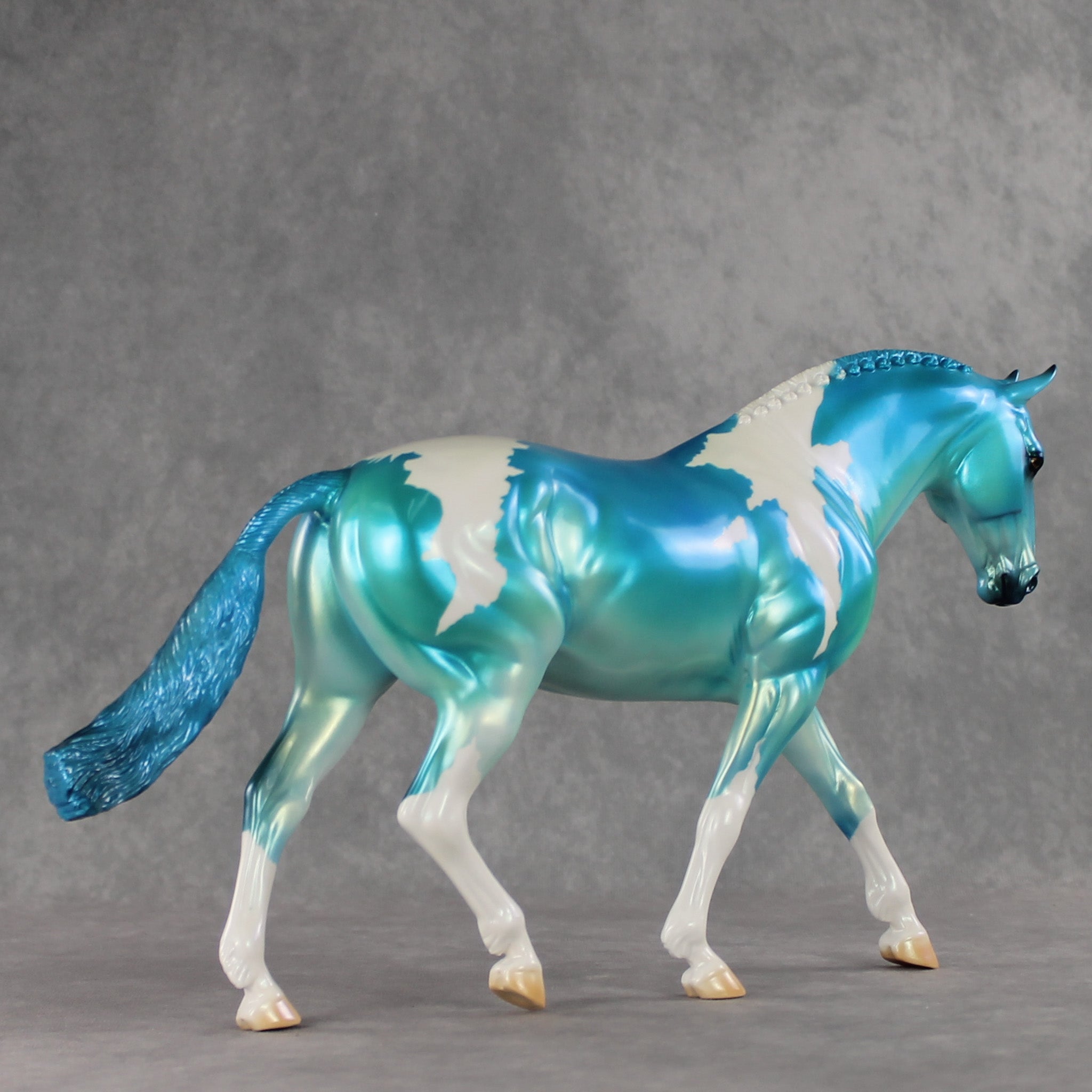 Blue Hombre OOAK FCM Irish Draught by Erin Corbett VV26