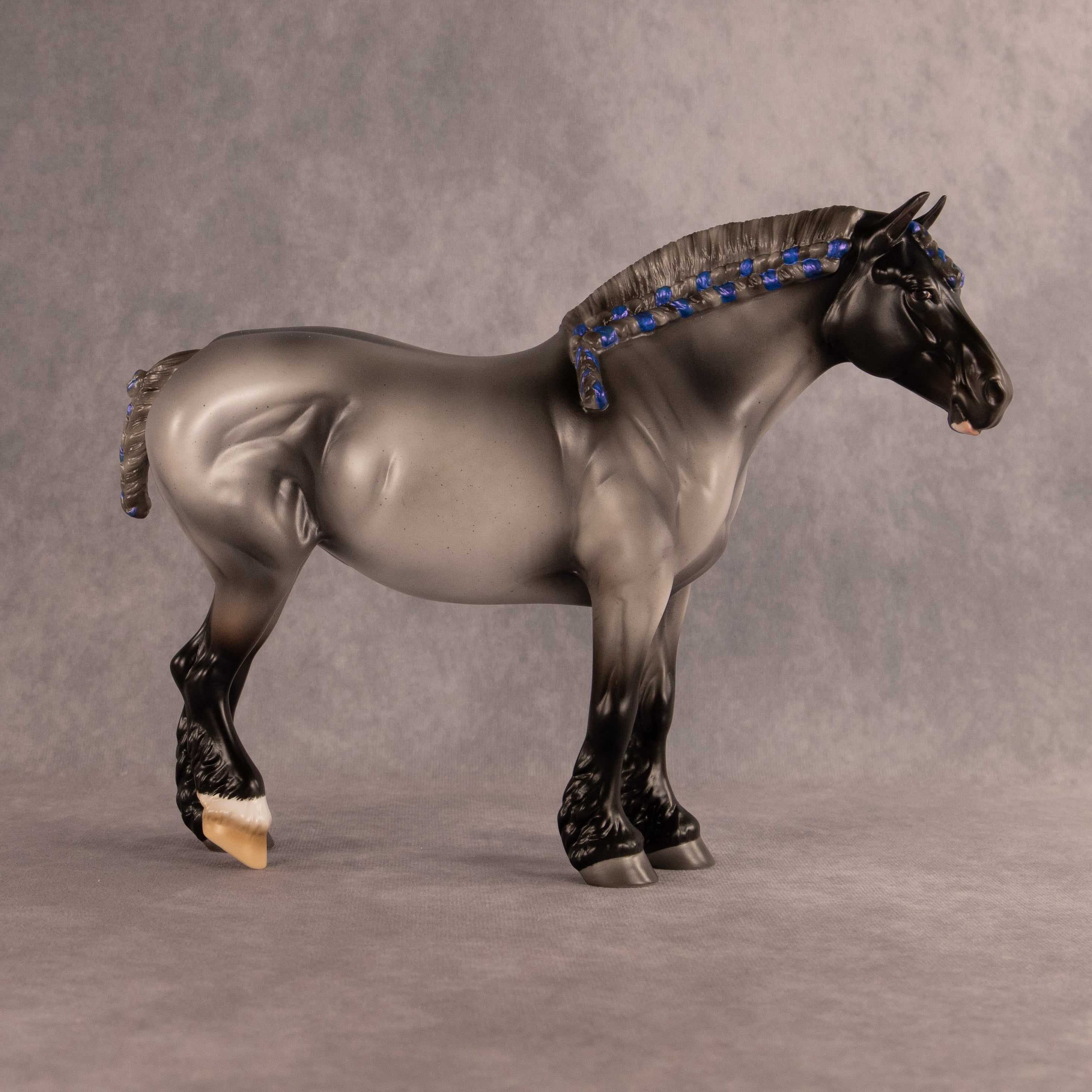 Blue Tide OOAK Bunny by Ashley Palmer EQ26