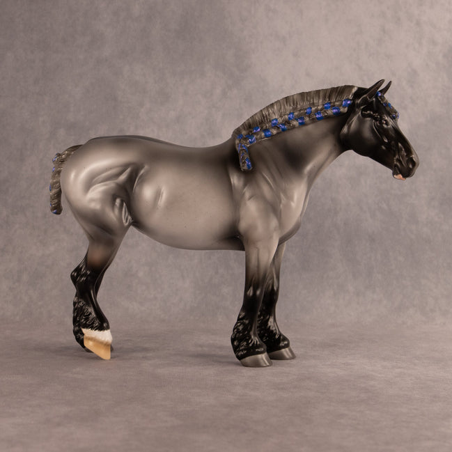 Blue Tide OOAK Bunny by Ashley Palmer EQ26