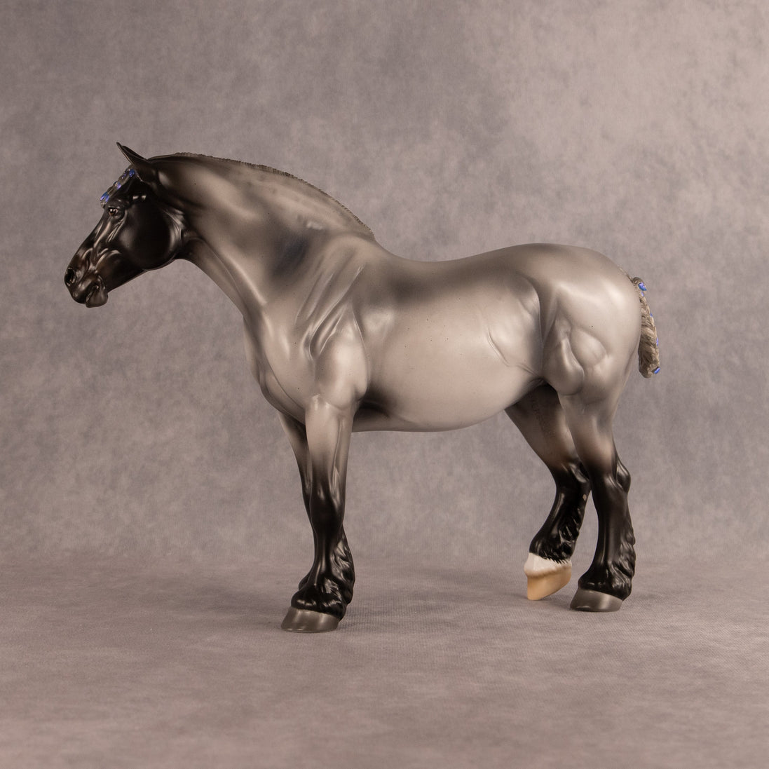 Blue Tide OOAK Bunny by Ashley Palmer EQ26