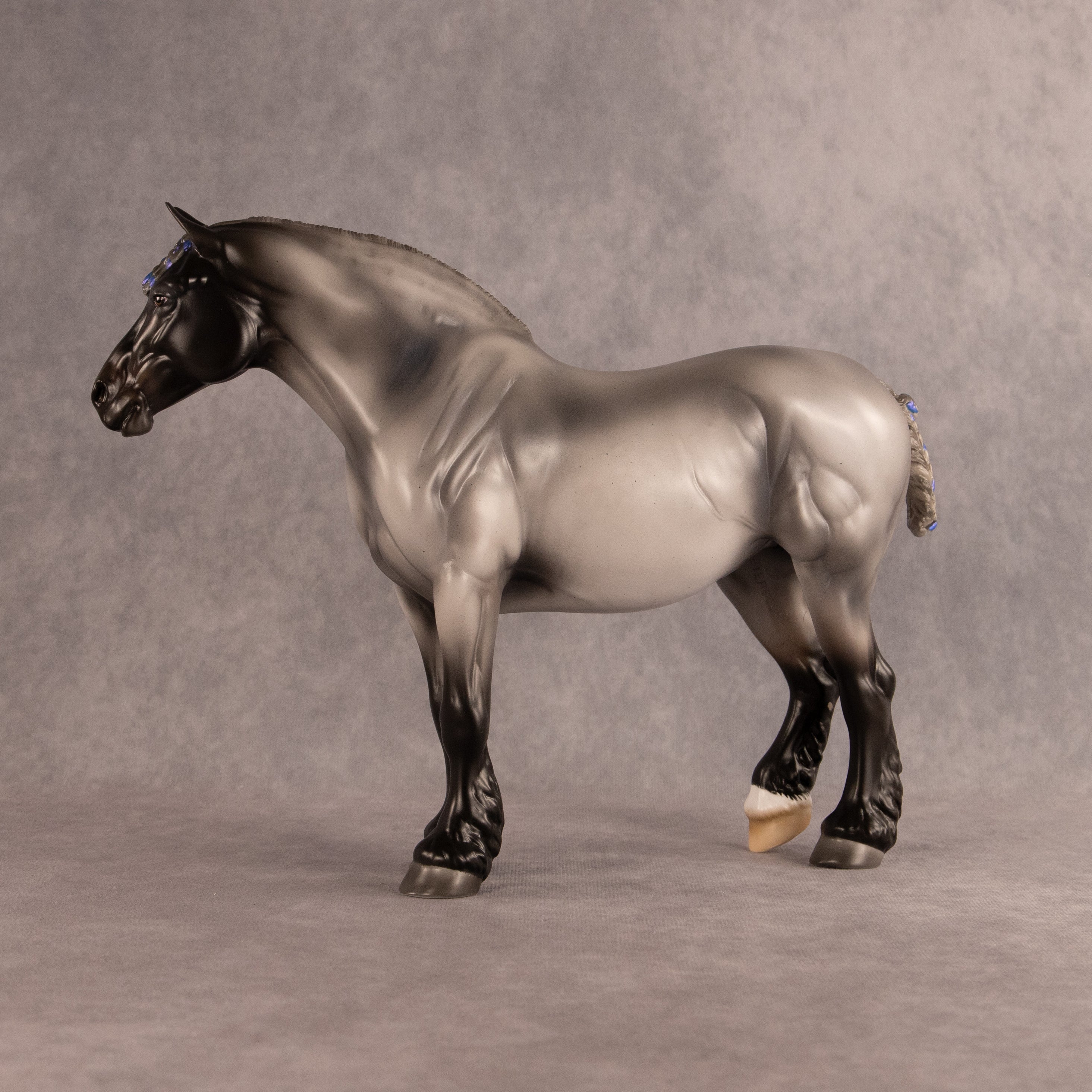 Blue Tide OOAK Bunny by Ashley Palmer EQ26
