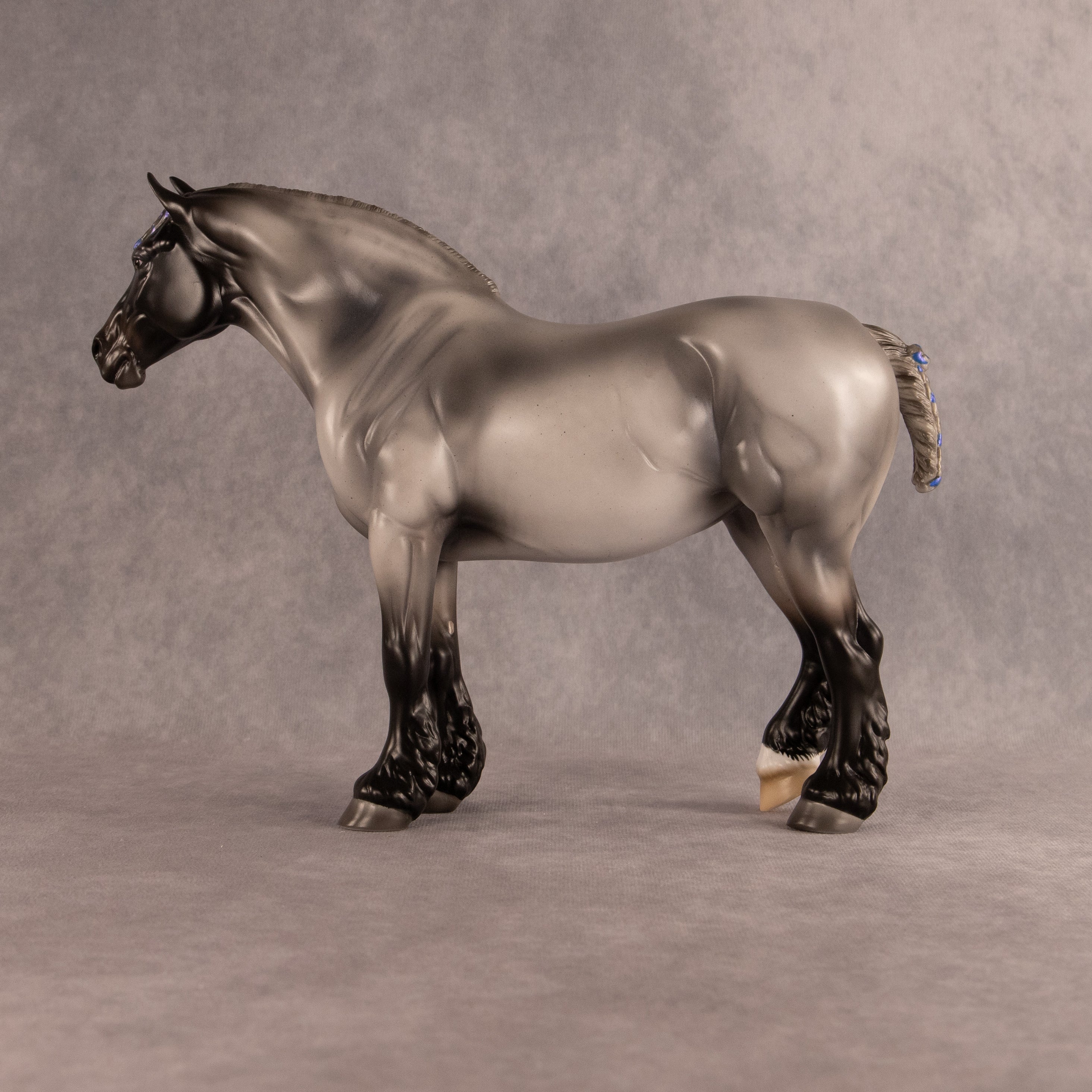 Blue Tide OOAK Bunny by Ashley Palmer EQ26