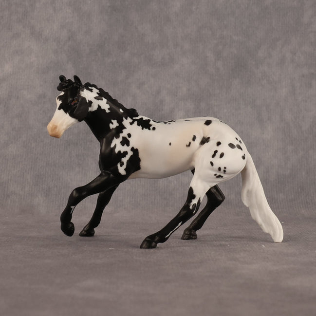 Bonjour OOAK Chip Cutting Horse by Alex Fortman LHS26