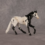 Bonjour OOAK Chip Cutting Horse by Alex Fortman LHS26