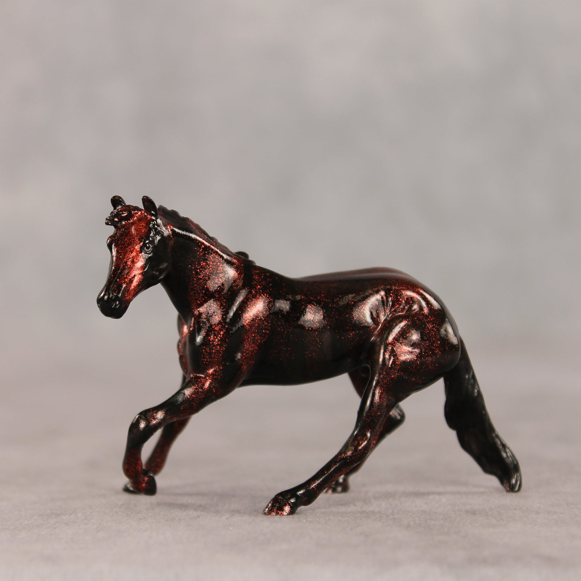 Breakup Song OOAK Chip Cutting Horse by Julie Keim VV26