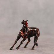 Breakup Song OOAK Chip Cutting Horse by Julie Keim VV26