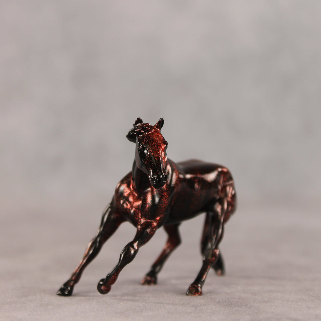 Breakup Song OOAK Chip Cutting Horse by Julie Keim VV26