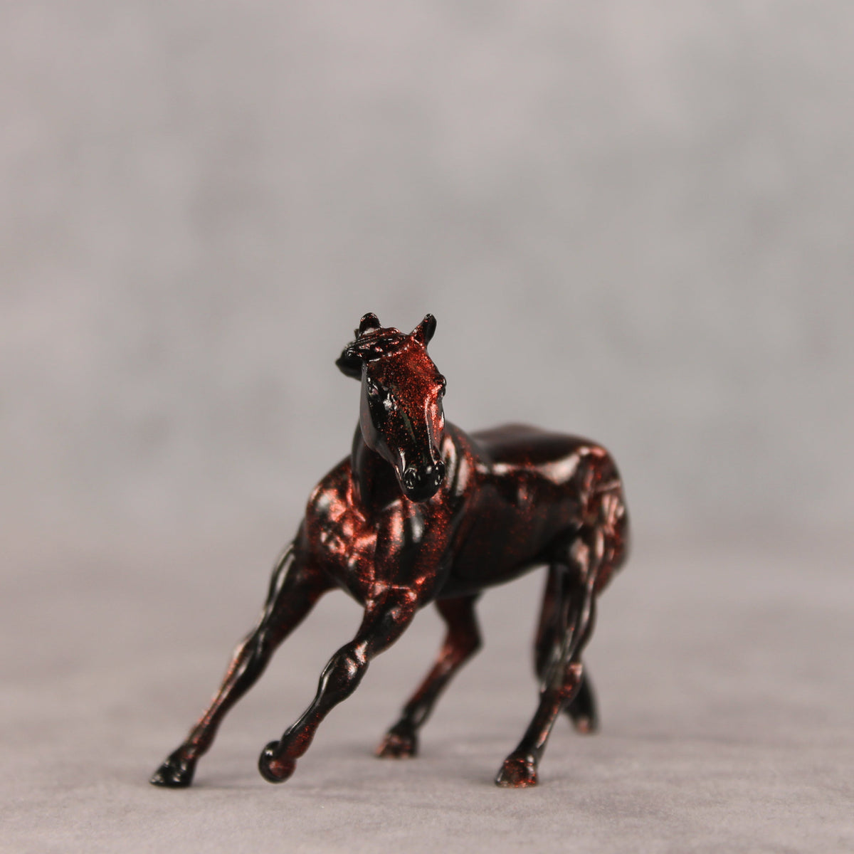 Breakup Song OOAK Chip Cutting Horse by Julie Keim VV26