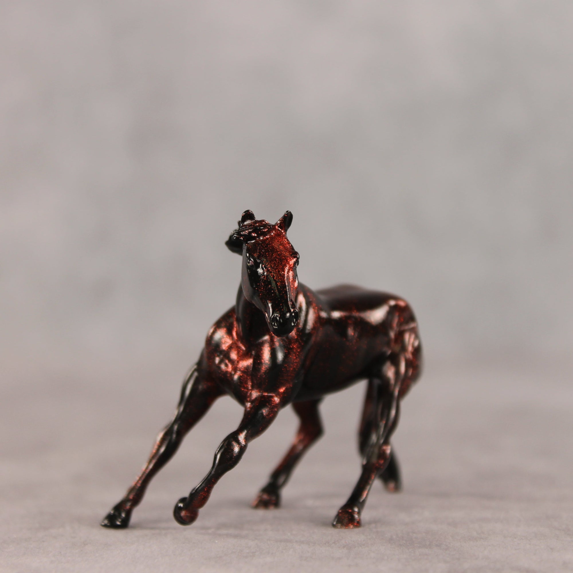 Breakup Song OOAK Chip Cutting Horse by Julie Keim VV26