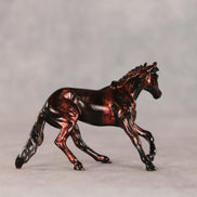 Breakup Song OOAK Chip Cutting Horse by Julie Keim VV26