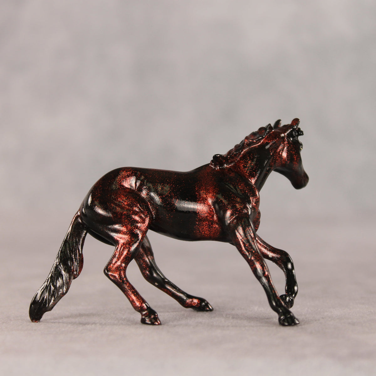 Breakup Song OOAK Chip Cutting Horse by Julie Keim VV26