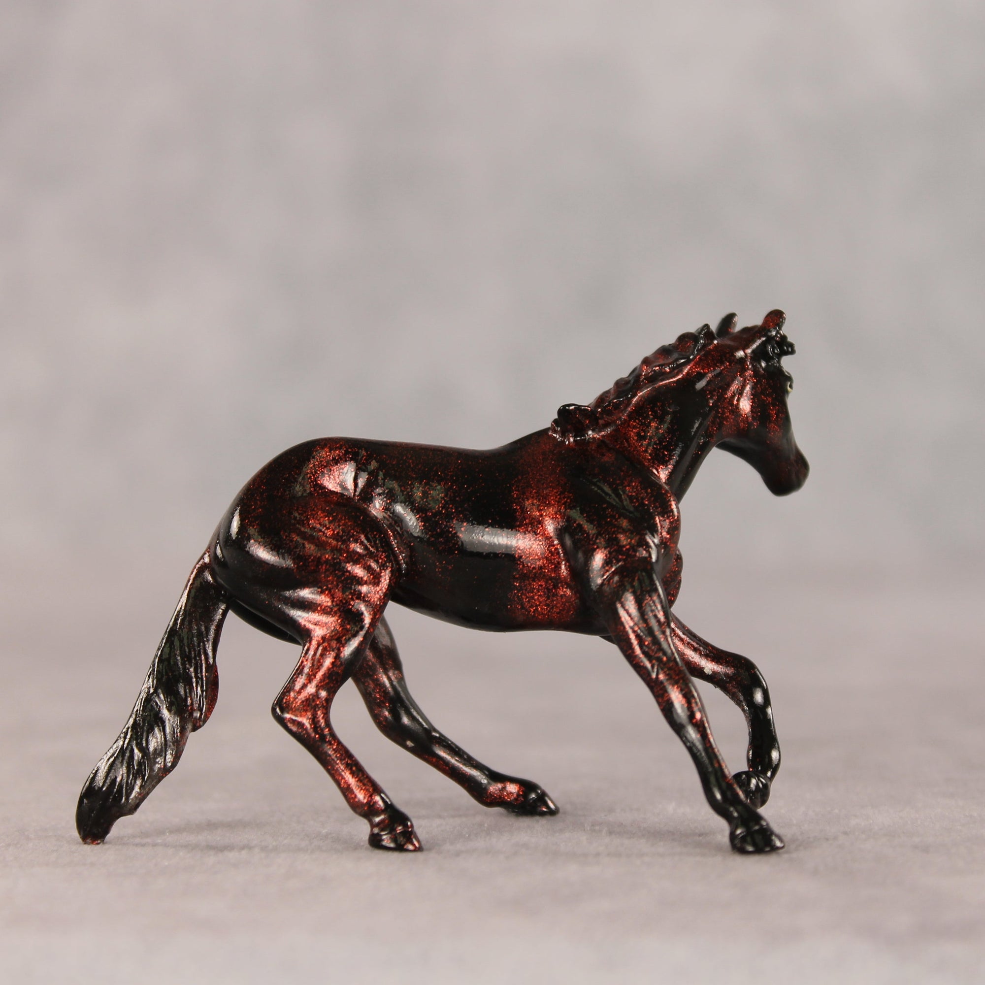 Breakup Song OOAK Chip Cutting Horse by Julie Keim VV26