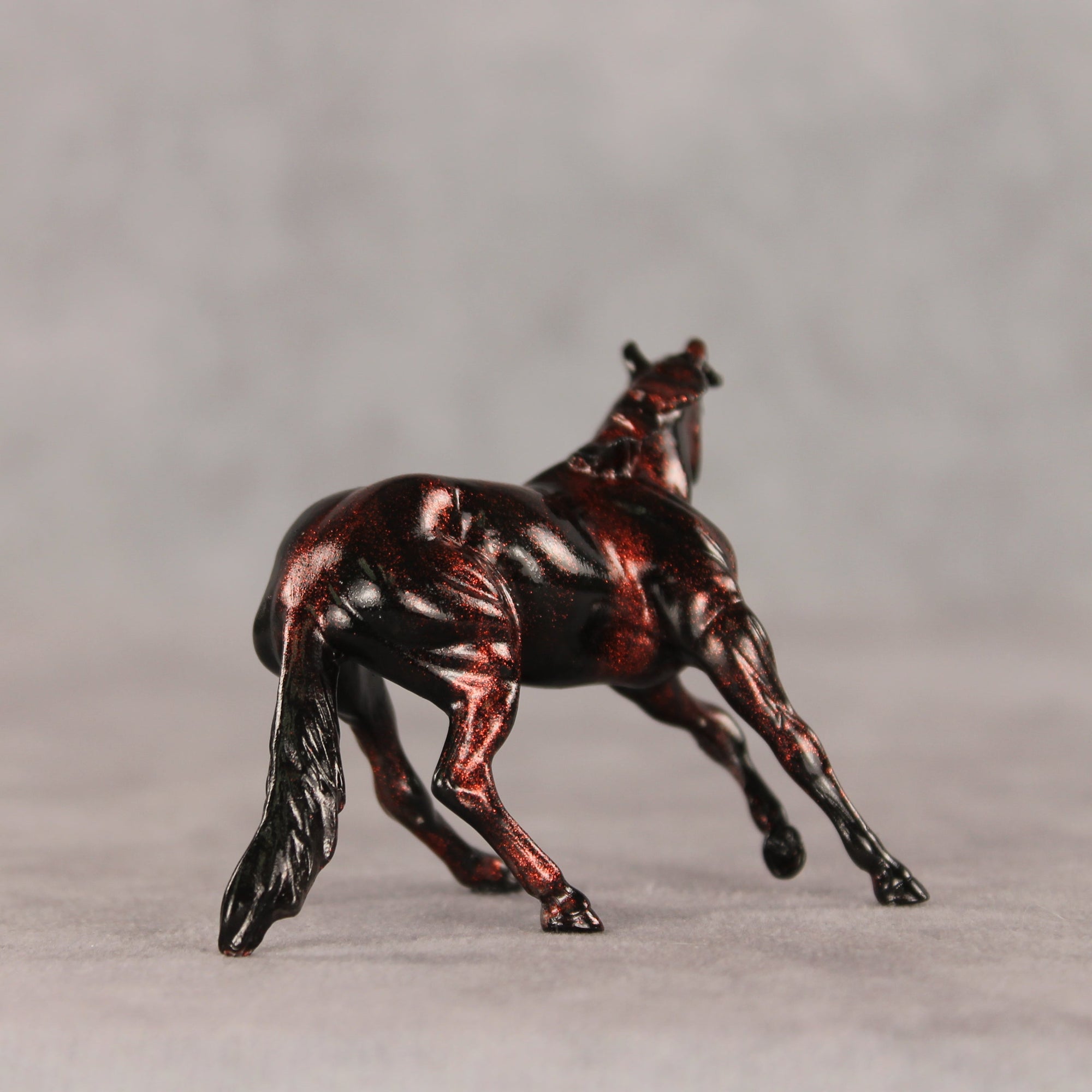 Breakup Song OOAK Chip Cutting Horse by Julie Keim VV26