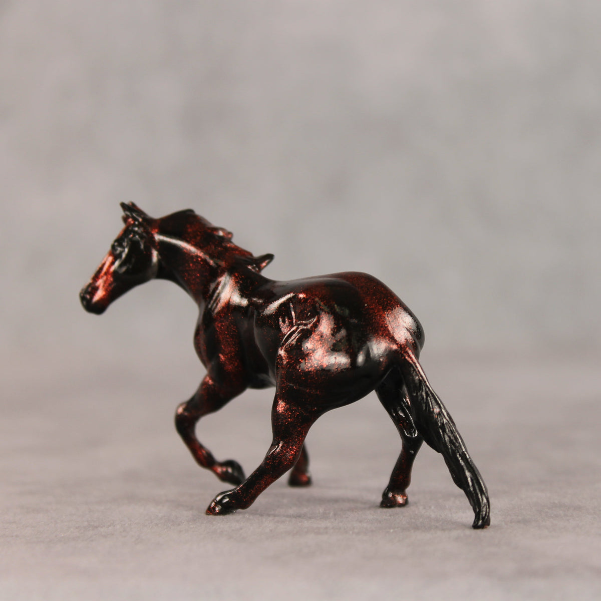 Breakup Song OOAK Chip Cutting Horse by Julie Keim VV26