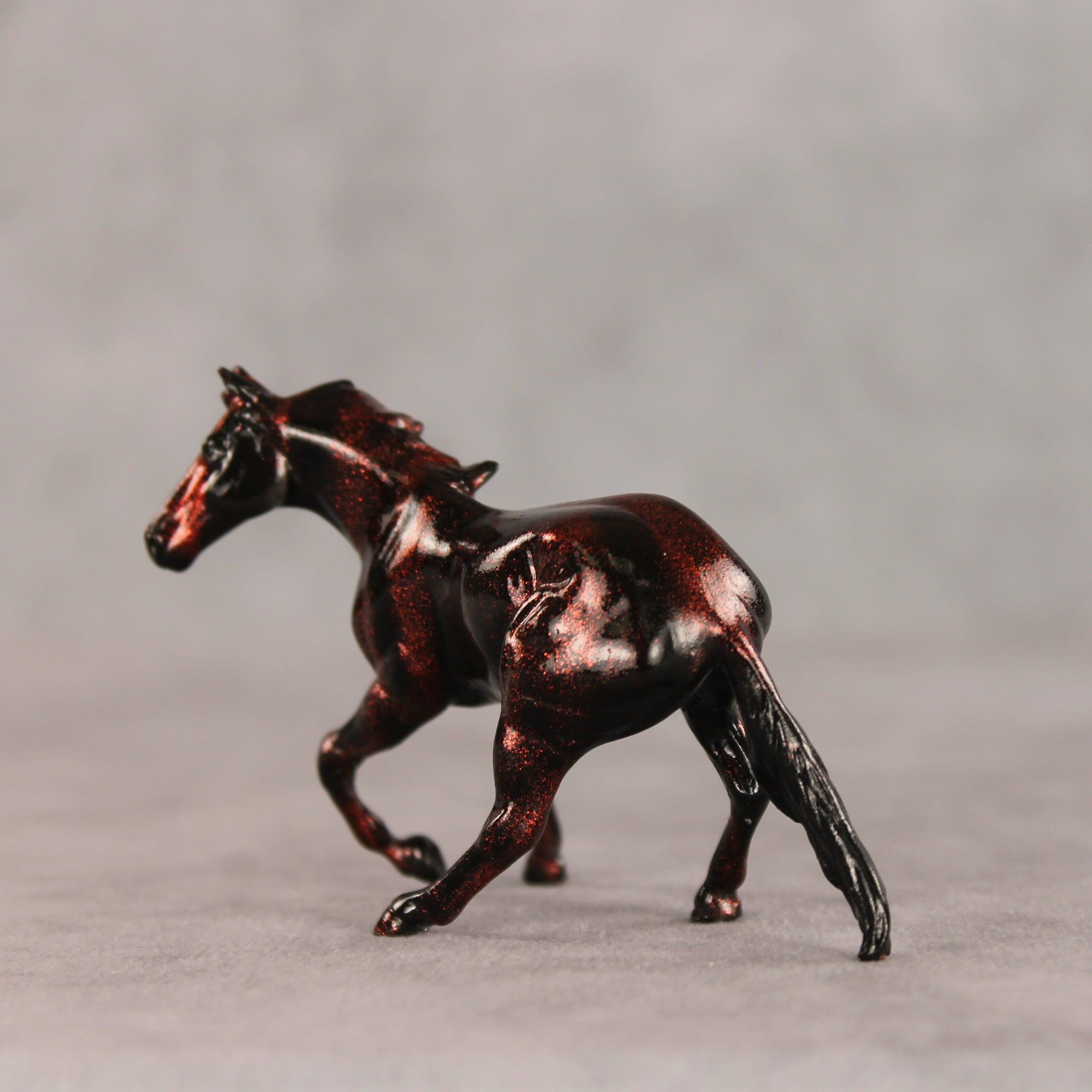 Breakup Song OOAK Chip Cutting Horse by Julie Keim VV26