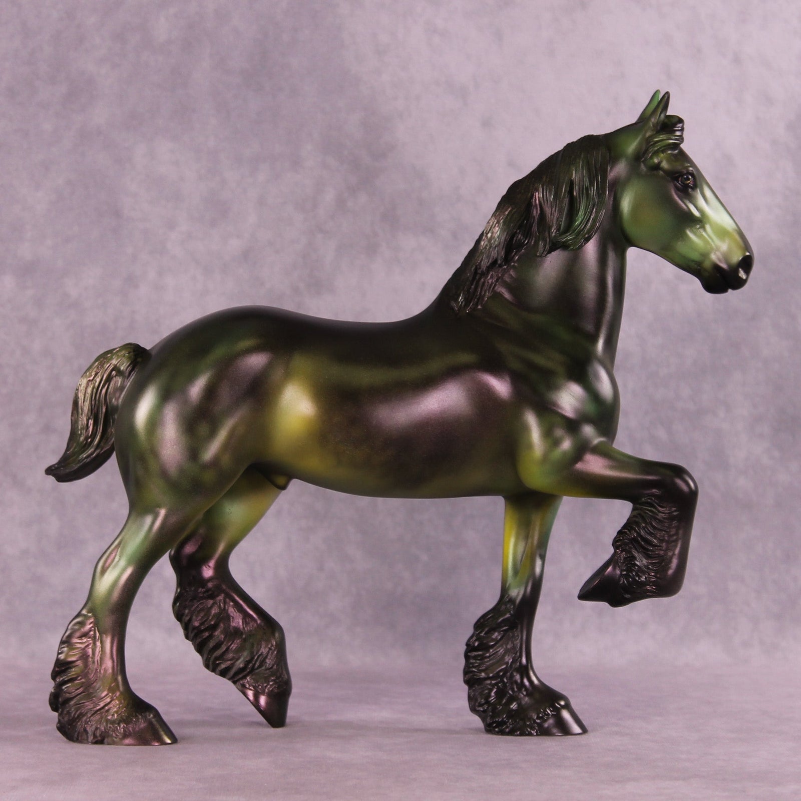 Broccoli OOAK Trotting Drafter by Julie Keim MM25 Group B