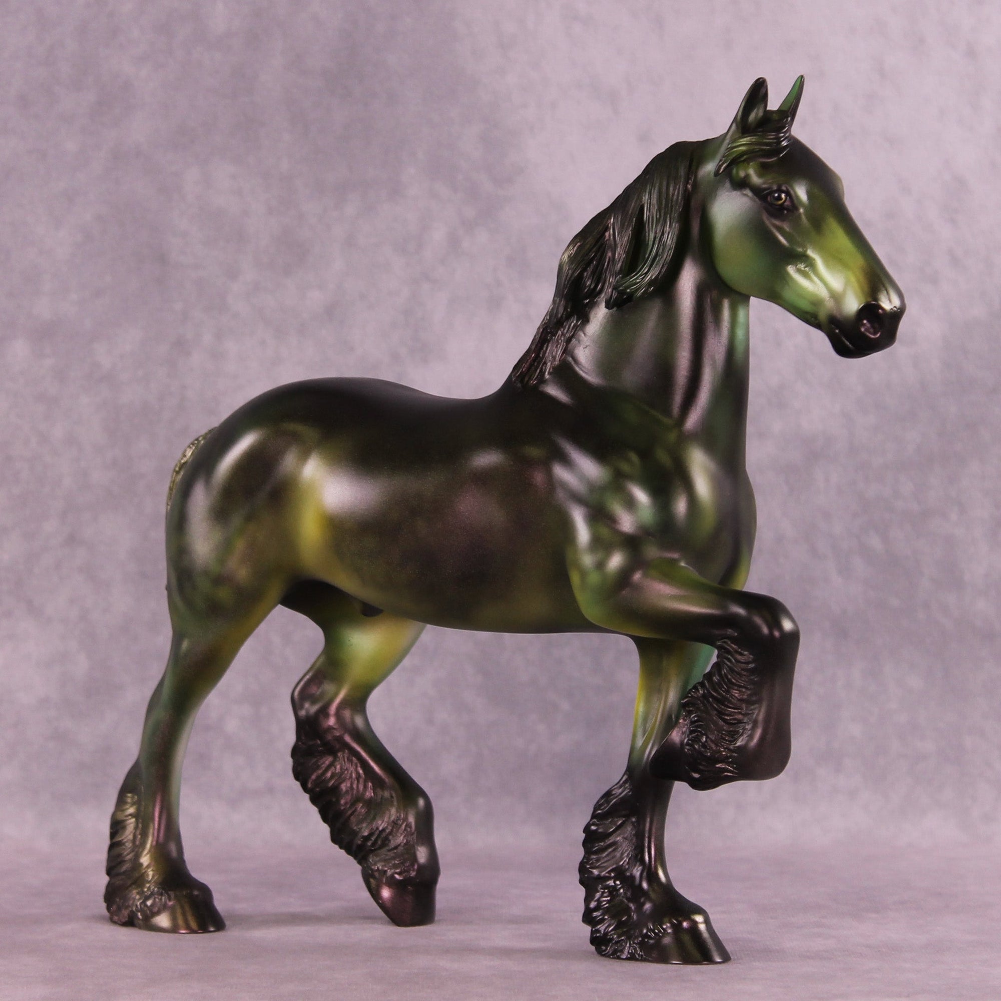 Broccoli OOAK Trotting Drafter by Julie Keim MM25 Group B